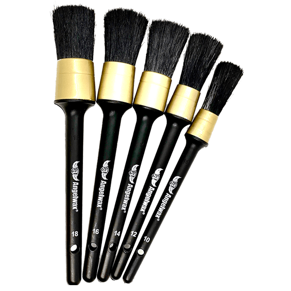 Angelwax Detailing Brush Set 5pk